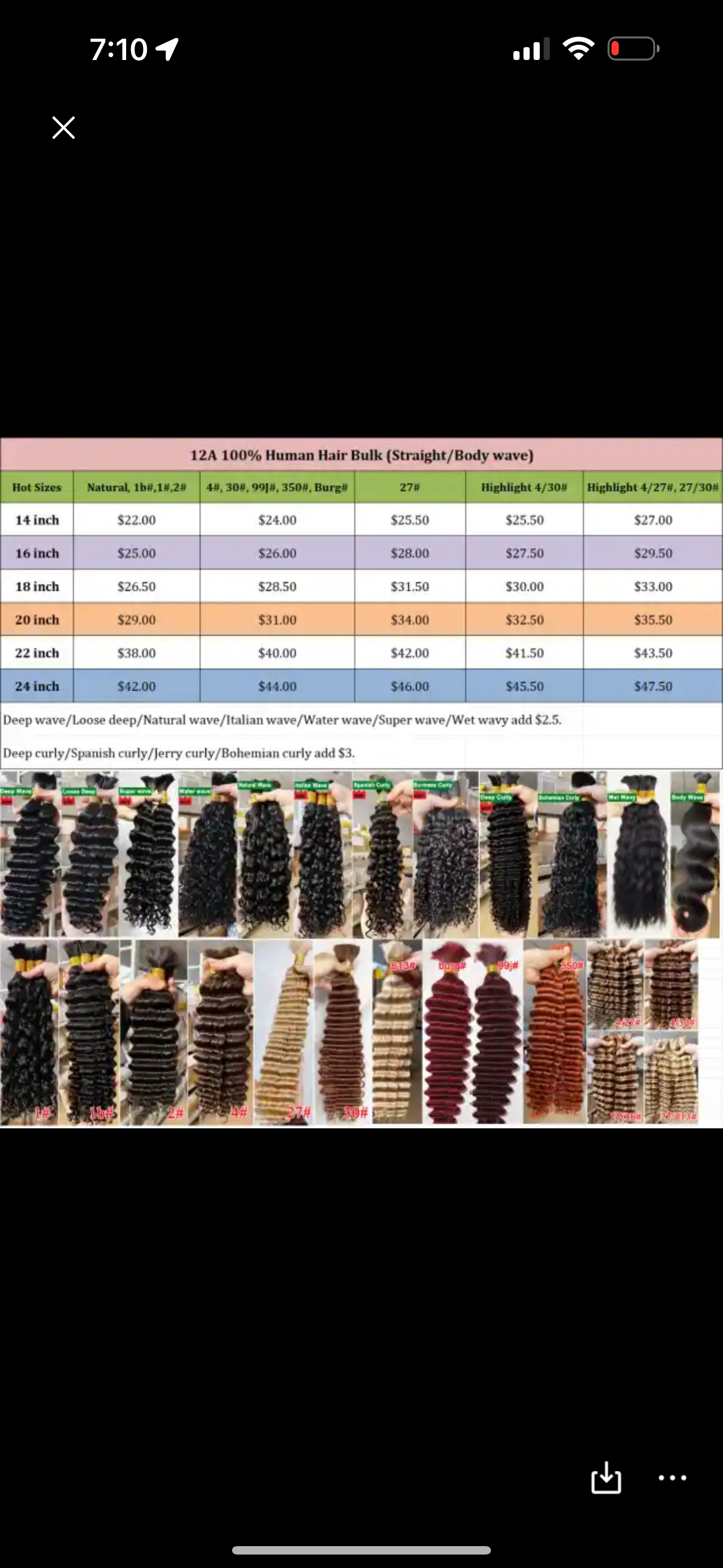 Y/ Human hair Braiding hair