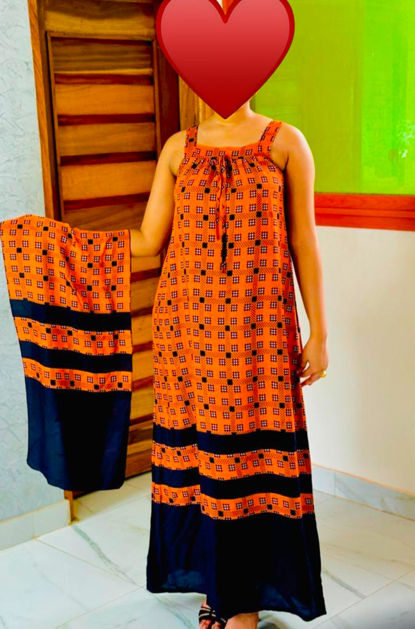 Women Dress From Senegal West Africa