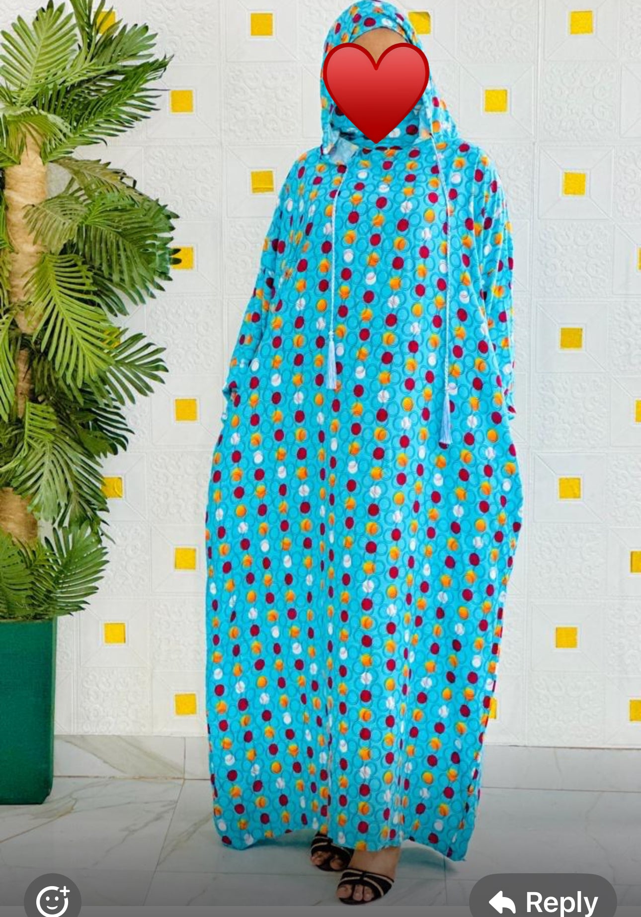 Women hijab for Prayer From Senegal West Africa