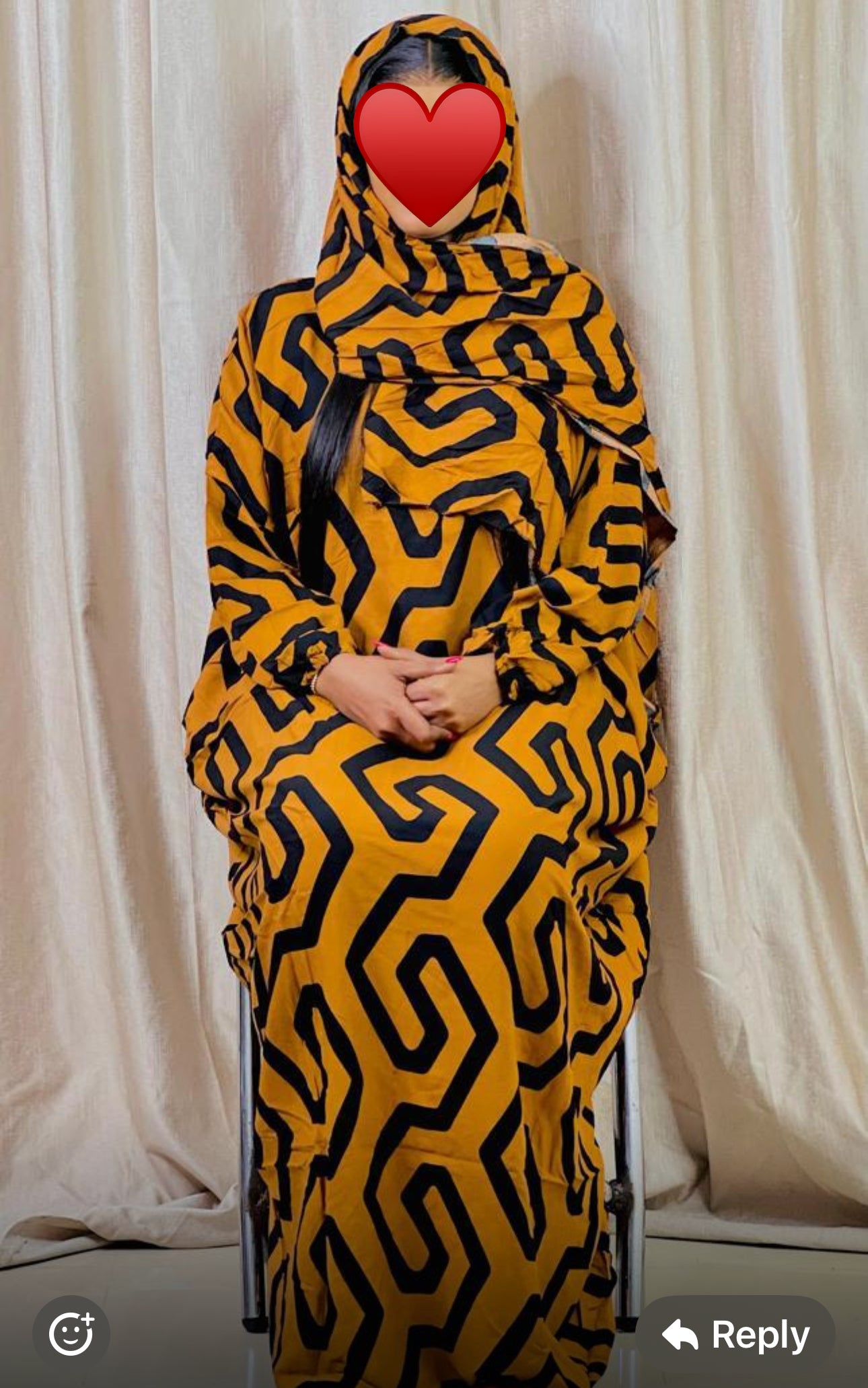 Women Dress for Prayer From Senegal West Africa