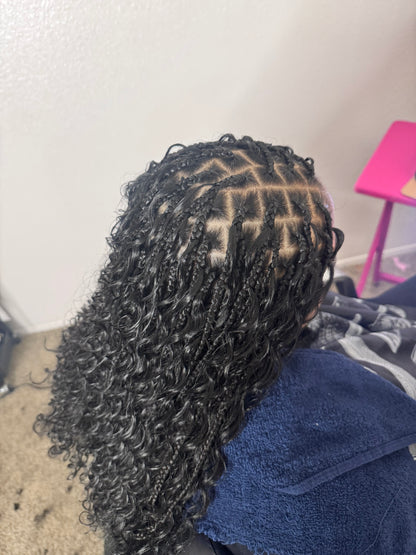 Human hair Braiding hair