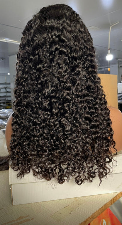 Human Hair Wig, Burmese Curly, 14'', Raw Hair